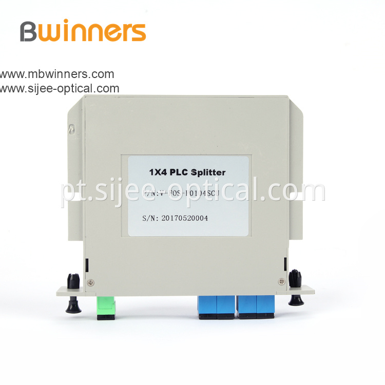 Cassette Type 1x4 Sc Pc Plc Splitter